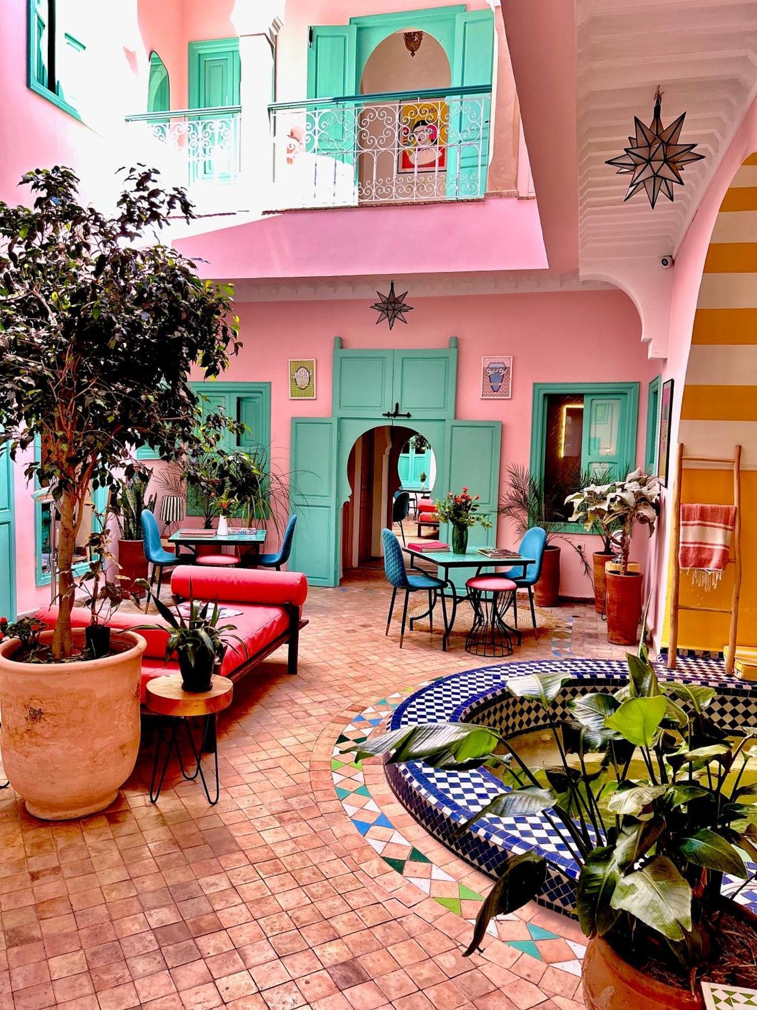Riad Lauriers Blancs Марракеш Екстер'єр фото